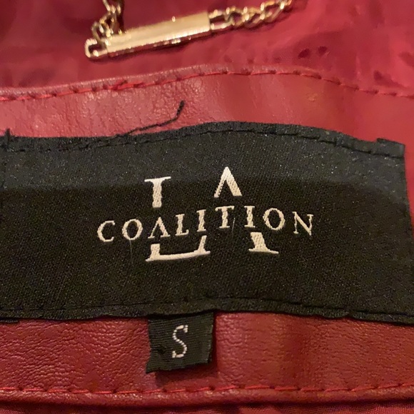 LA Coalition Maroon Vest - Picture 7 of 8